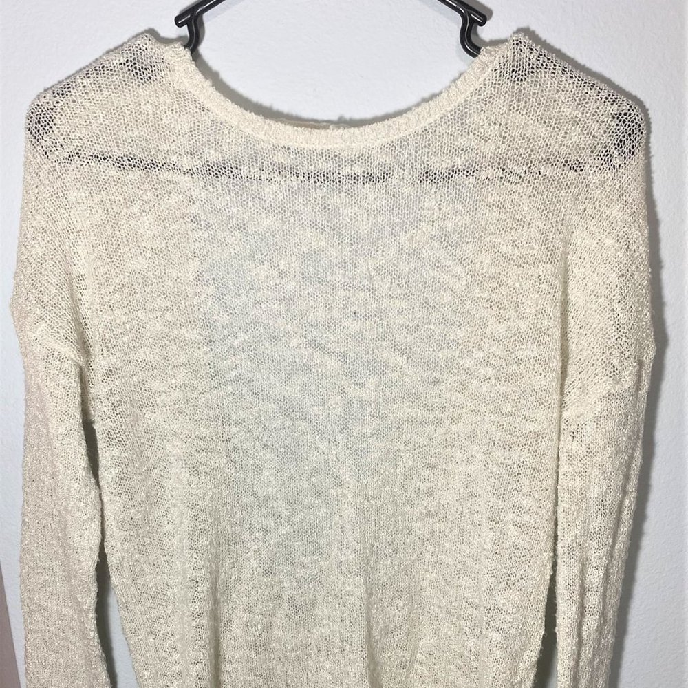 Garage Open Back Lightweight Sweater